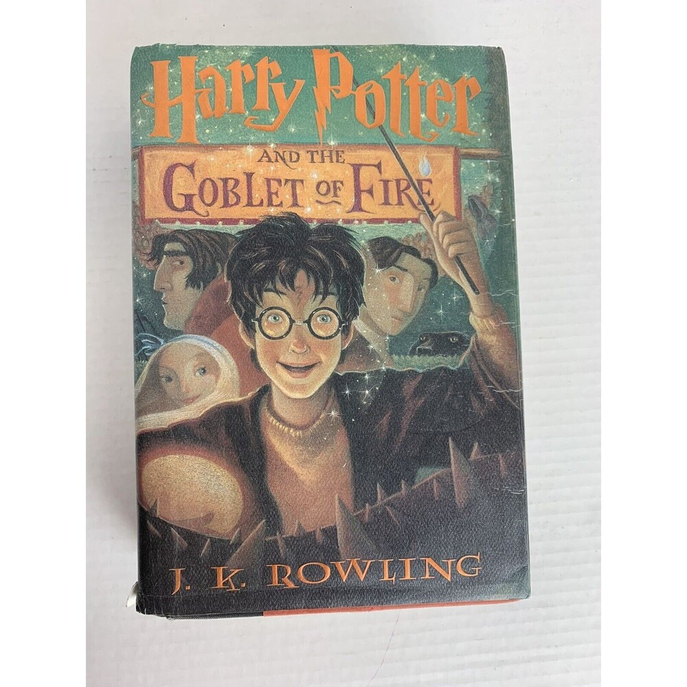 HARRY POTTER and the Goblet of Fire by JK Rowling 1st American Edition Hardcover